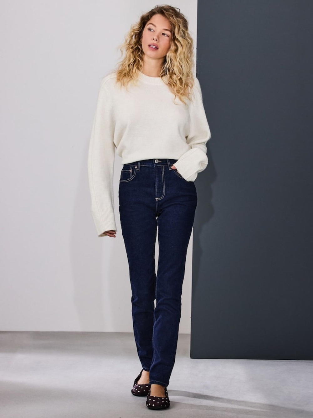 Current Elliott Vintage Cropped Slim Jeans Dark Indigo 31